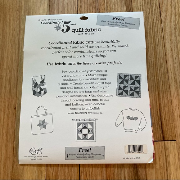 NRFP Vintage 100% Cotton Retro coordinated Fabric for crafting. - Picture 2 of 4